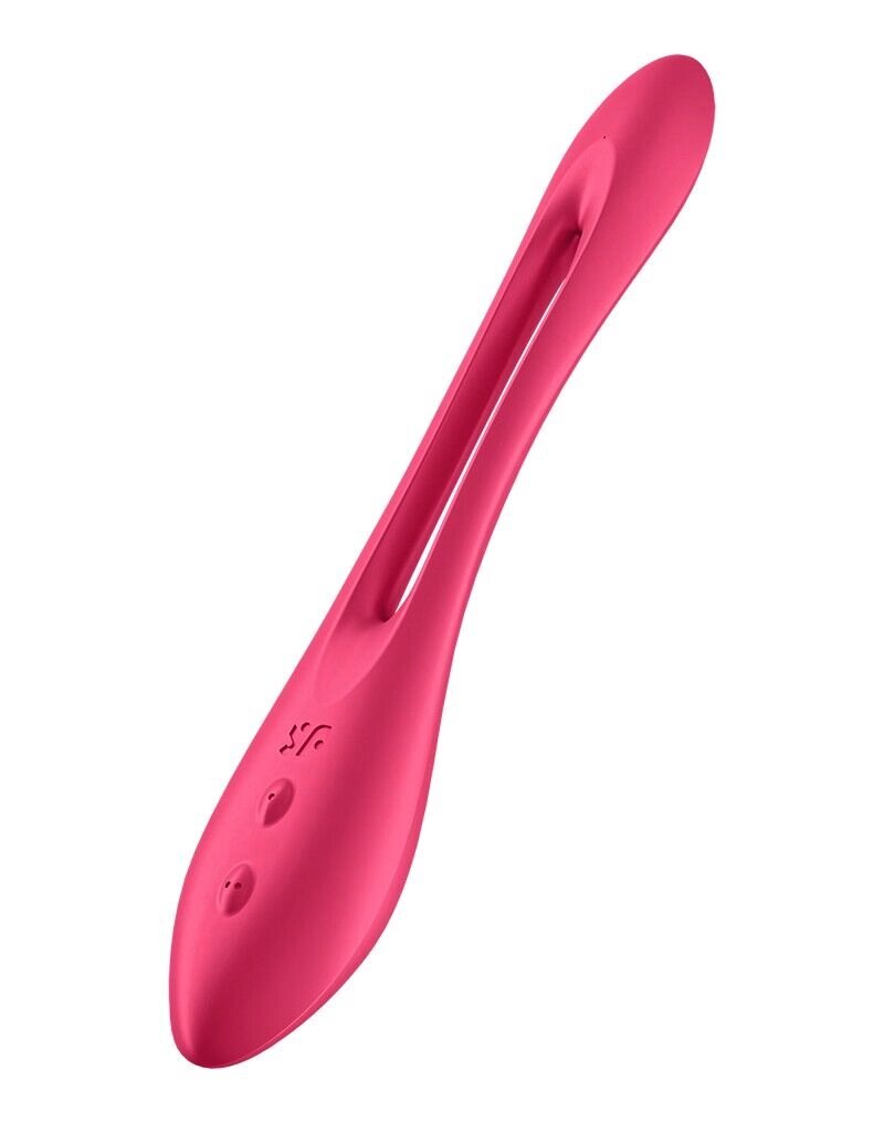 Універсальний гнучкий вібратор для пар Satisfyer Elastic Joy Red від компанії Elektromax - фото 1