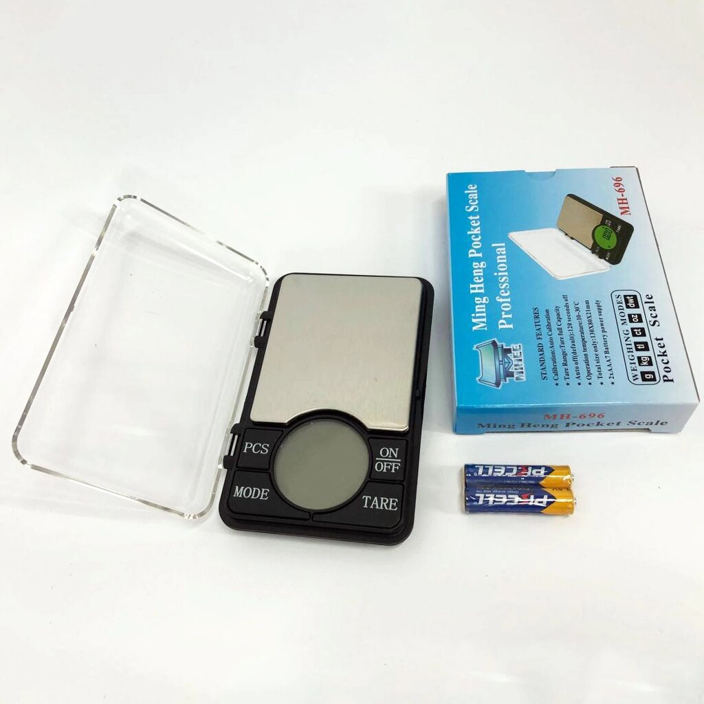 Ваги ювелірні Ming Heng Pocket Scale Professional MH-696 на 600 г, точні електронні ваги від компанії Elektromax - фото 1