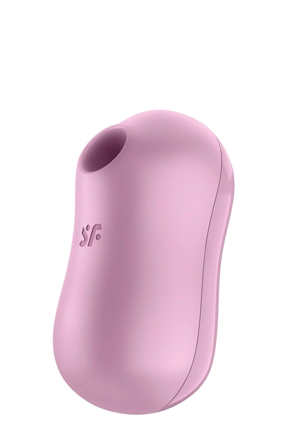 Вакуумний стимулятор із вібрацією Satisfyer Cotton Candy Lilac від компанії Elektromax - фото 1