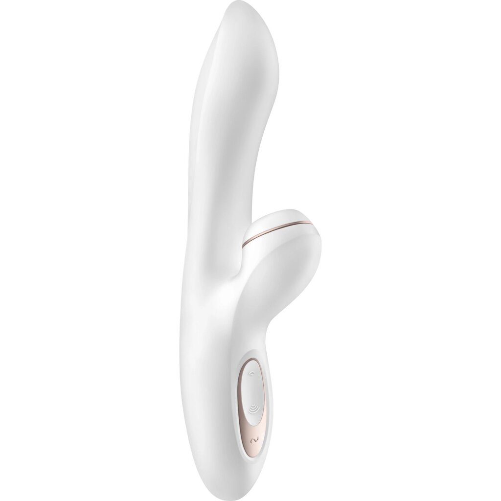 Вакуумний вібратор-кролик Satisfyer Pro Plus G-Spot Rabbit, перший кролик із вакуумом та вібрацією від компанії Elektromax - фото 1