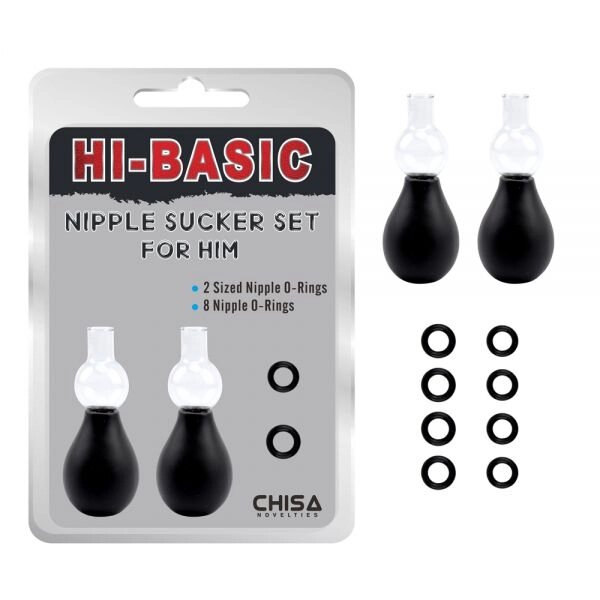 Вакуумные присоски на соски Nipple Sucker Set for Him від компанії Elektromax - фото 1