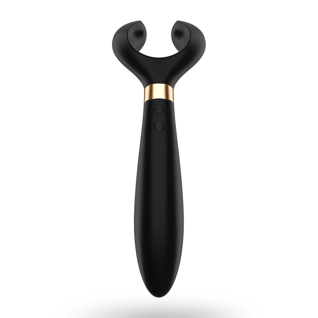 Вібратор для пар Satisfyer Endless Fun Black, три мотори, багатофункціональний від компанії Elektromax - фото 1