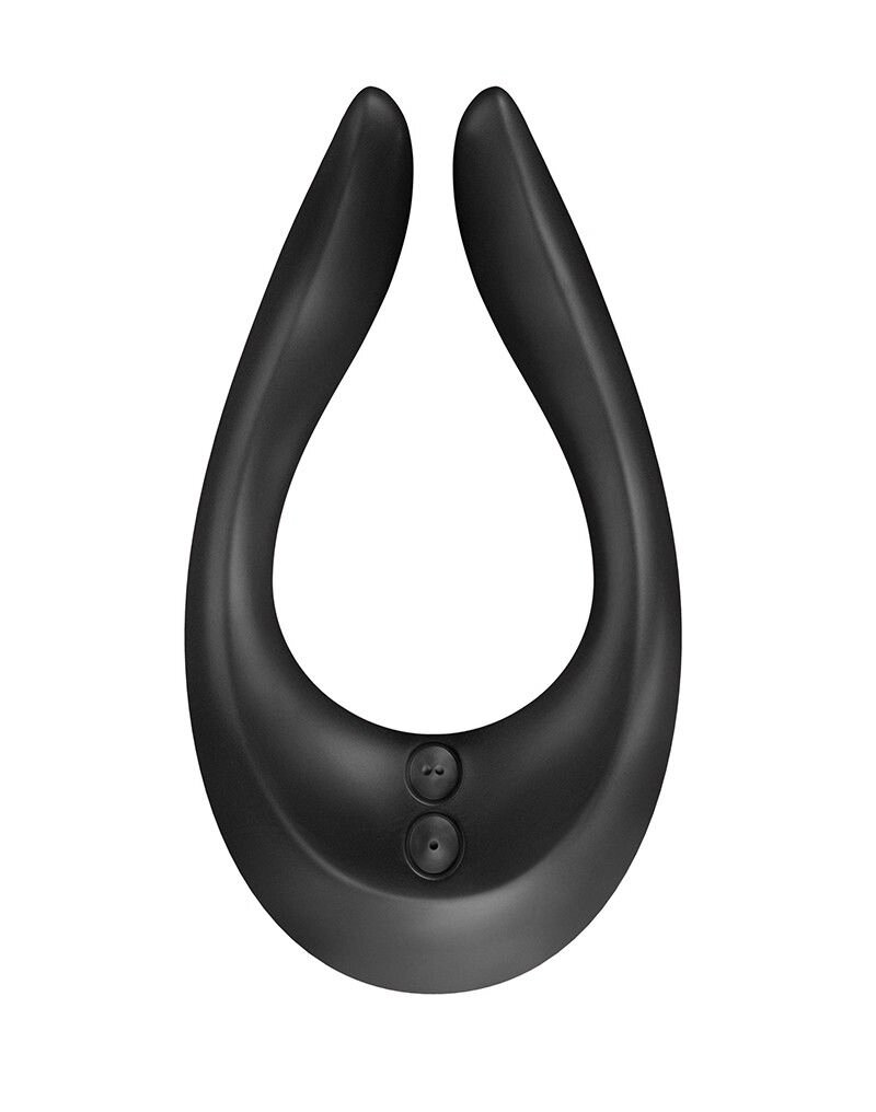 Вібратор для пар Satisfyer Endless Joy Black, 3 незалежні мотори, багатофункціональний від компанії Elektromax - фото 1