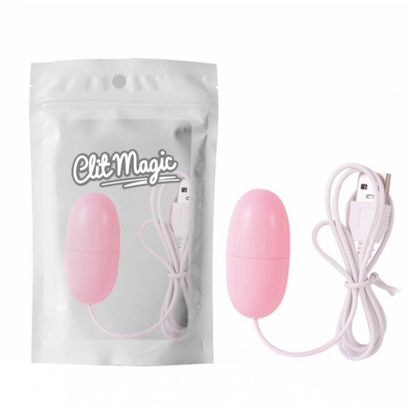 Вібро  на дроті Naughty Romp Vibrator Pink від компанії Elektromax - фото 1