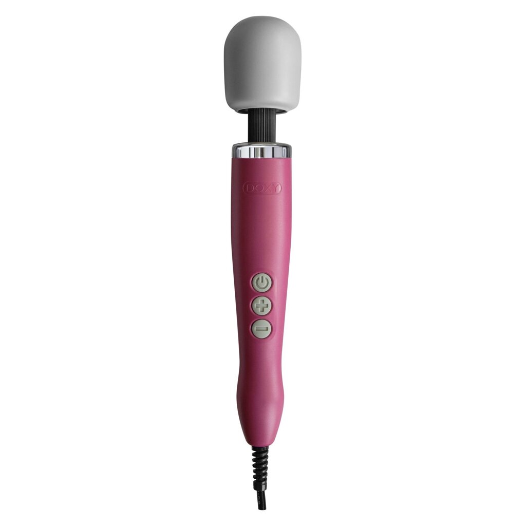 Вібромасажер DOXY Original Pink, дуже потужний, живлення 220В від компанії Elektromax - фото 1