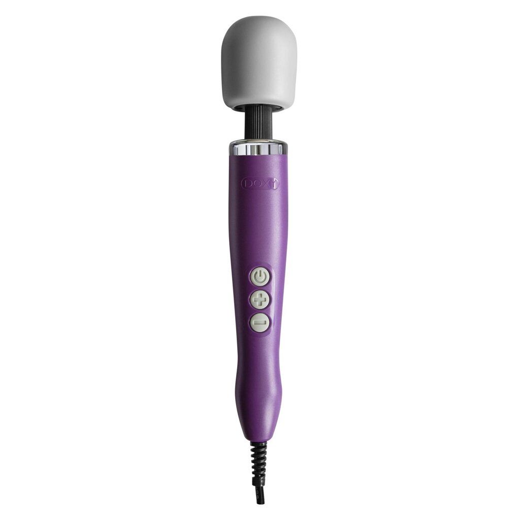 Вібромасажер DOXY Original Purple, дуже потужний, живлення 220В від компанії Elektromax - фото 1