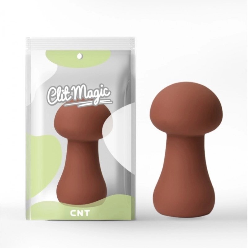 Вібростимулятор для жінок 3D Design Mushroom Maroon від компанії Elektromax - фото 1