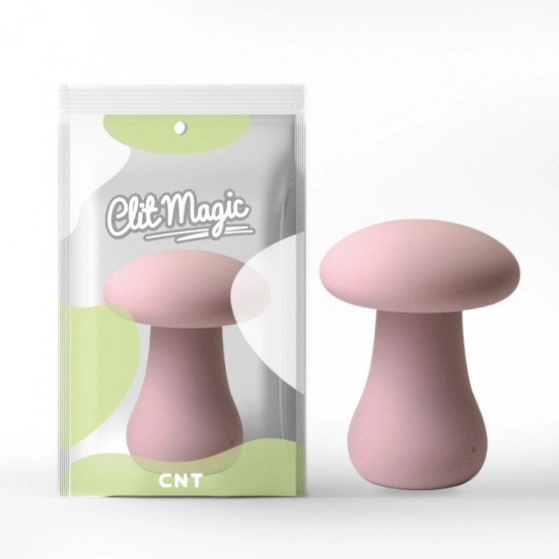Вібростимулятор для жінок 3D Design Oyster Mushroom Pink від компанії Elektromax - фото 1