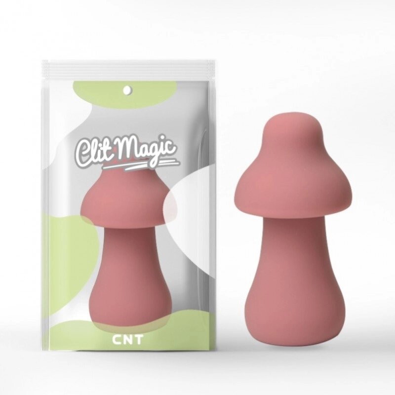 Вібростимулятор для жінок 3D Design Protruding Mushroom Pink від компанії Elektromax - фото 1