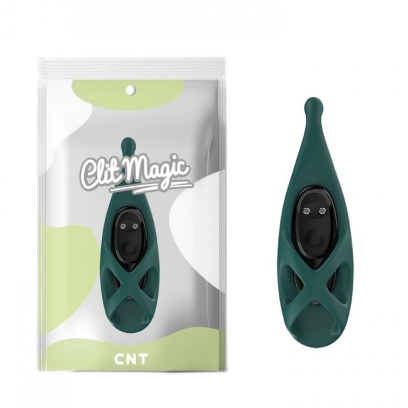 Вібростимулятор для жінок Foliage Finger Vibe Green від компанії Elektromax - фото 1