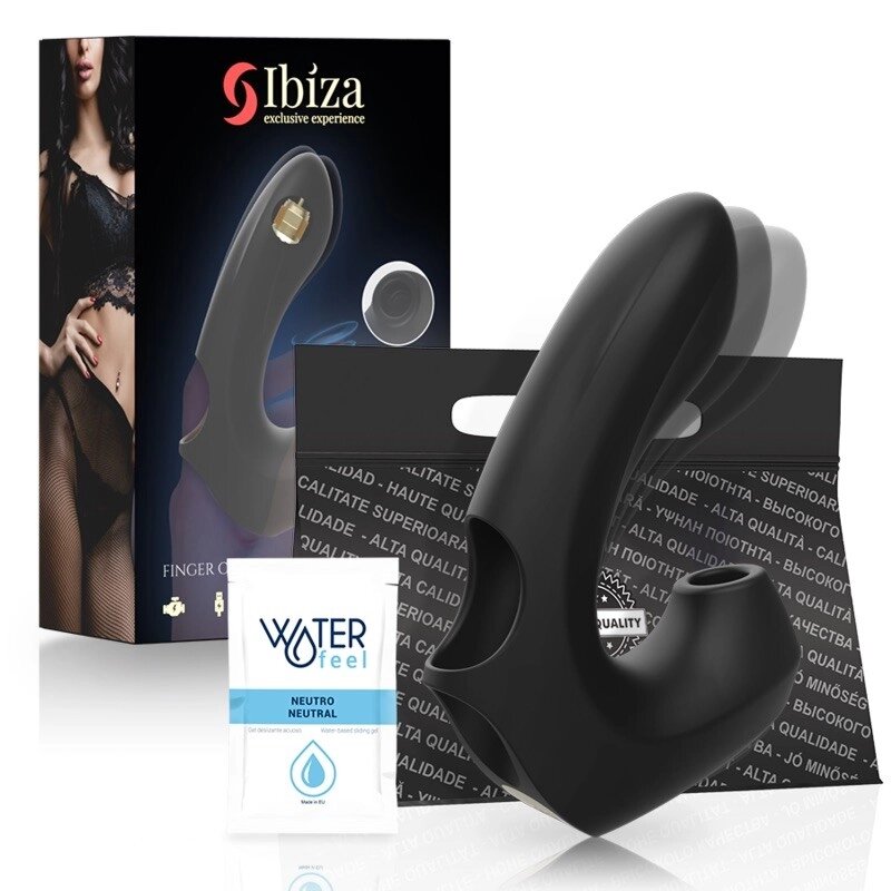 Вібростимулятор на палець Ibiza Thimble Sucking Vibrator від компанії Elektromax - фото 1