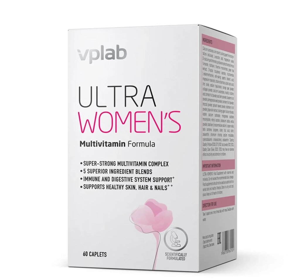 VPLab Ultra Women multivitamin - 180 caps мультивітаміни від компанії Elektromax - фото 1