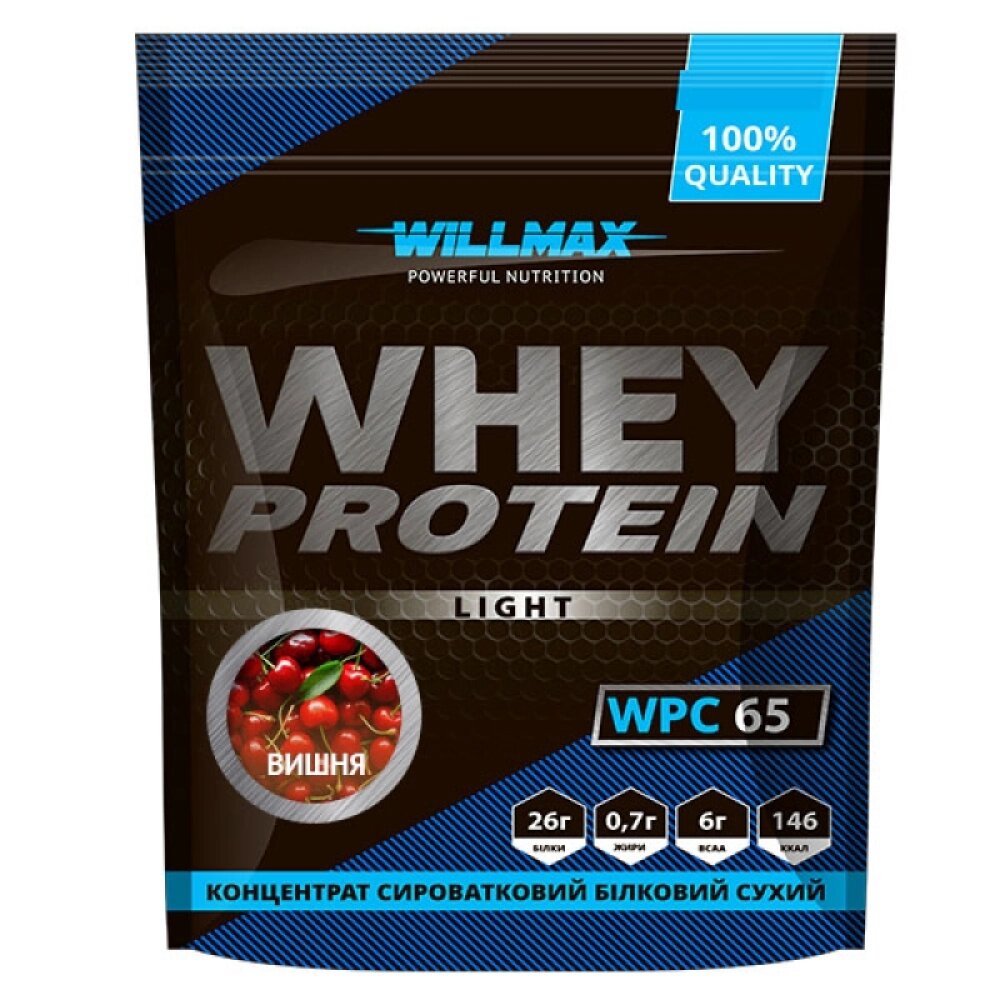 Whey Protein 65% 1 кг протеїн (вишня) від компанії Elektromax - фото 1