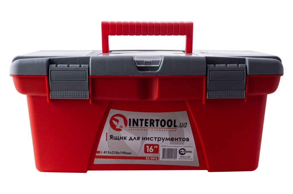 Ящик для інструменту Intertool - 16" BX-0416 1 шт. від компанії Elektromax - фото 1