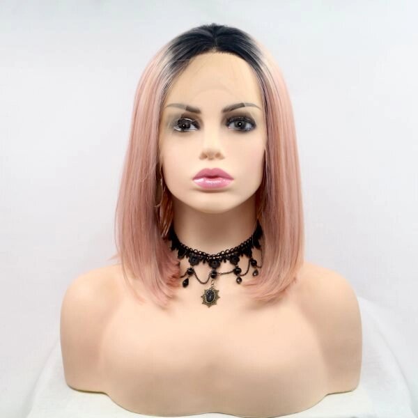 Zadira wig Pink Powder жіночий короткий прямий від компанії Elektromax - фото 1