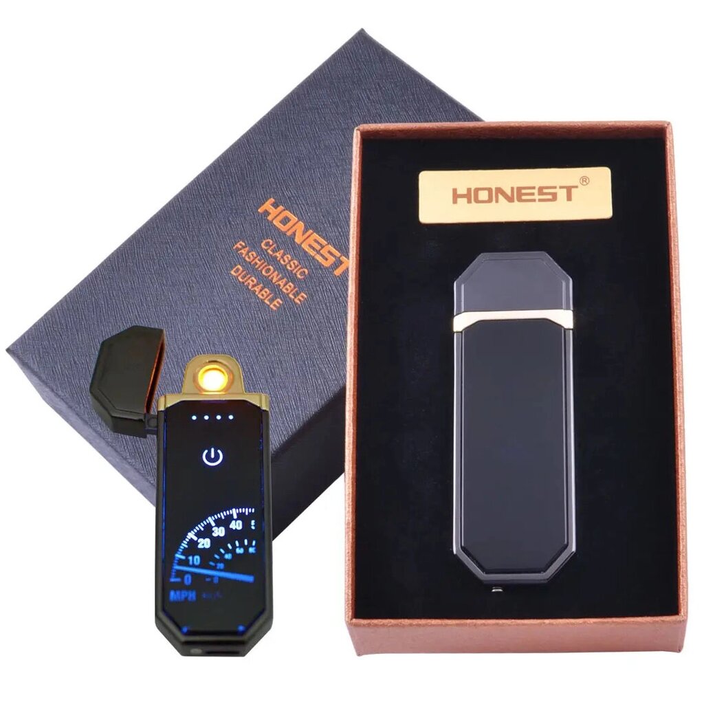 Запальничка USB у подарунковій коробці HONEST 85538 від компанії Elektromax - фото 1