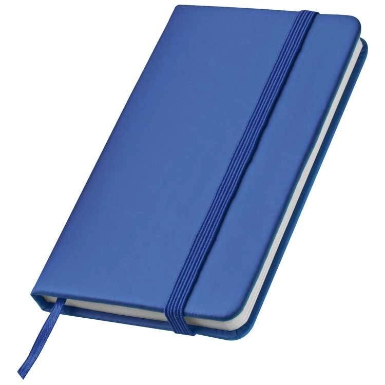 Записна книжка 160 аркушів (синій, 8 x 13 x 1,5 см) від компанії Elektromax - фото 1