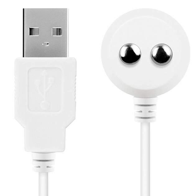 Зарядка (запасний кабель) для іграшок Satisfyer USB charging cable White від компанії Elektromax - фото 1