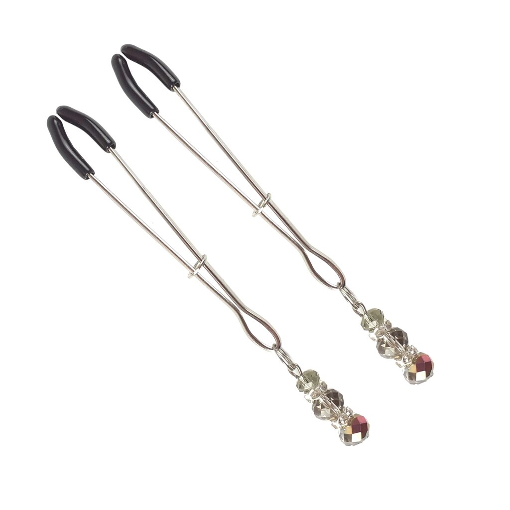 Затискач для сосків Art of Sex - Nipple Clamps Lovely Grey від компанії Elektromax - фото 1