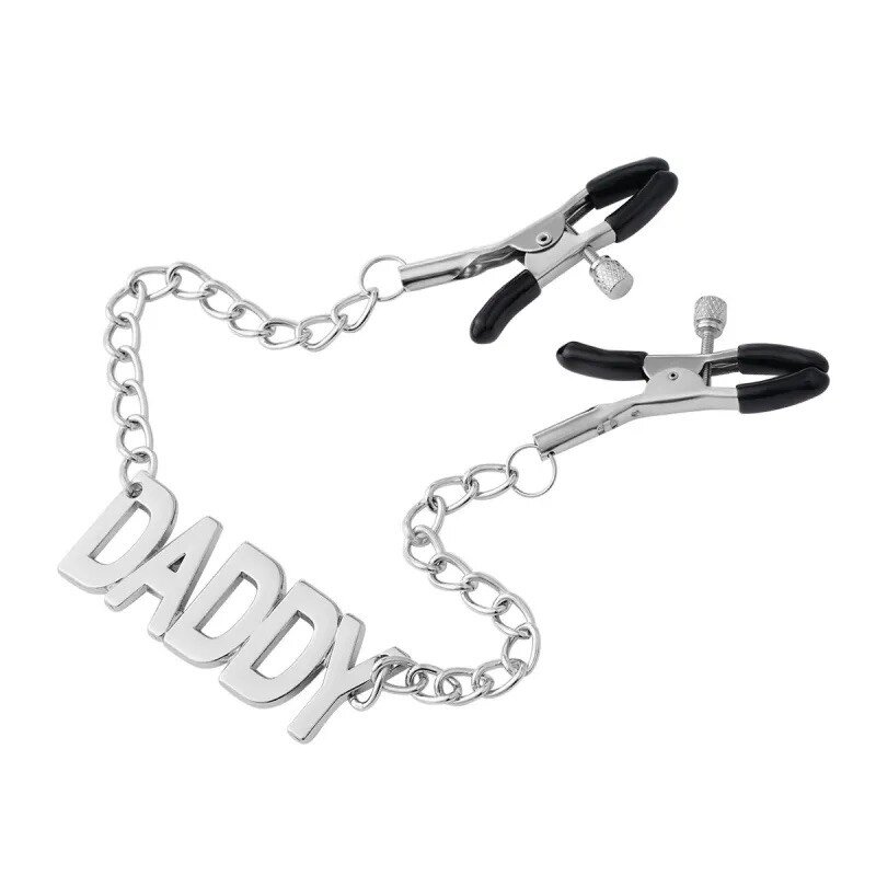 Затискачі для сосків Nipple Clamps Daddy від компанії Elektromax - фото 1