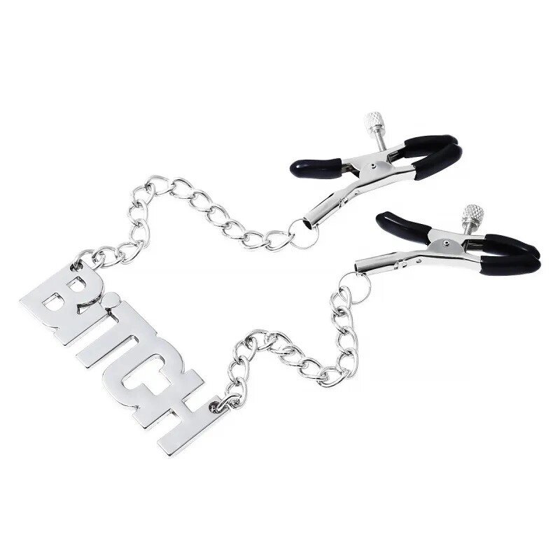 Затискачі для Жінок Nipple Clamps Bitch від компанії Elektromax - фото 1