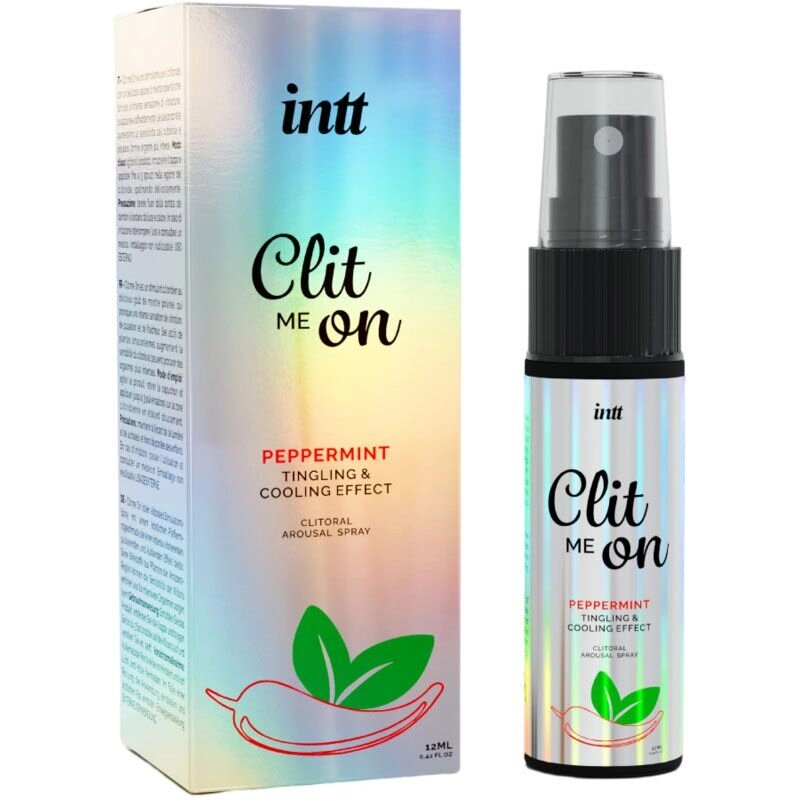 Збуджувальний спрей для клітора Intt Clit Me On Peppermint Cooling Effect 12 мл, охолоджувальний ефе від компанії Elektromax - фото 1