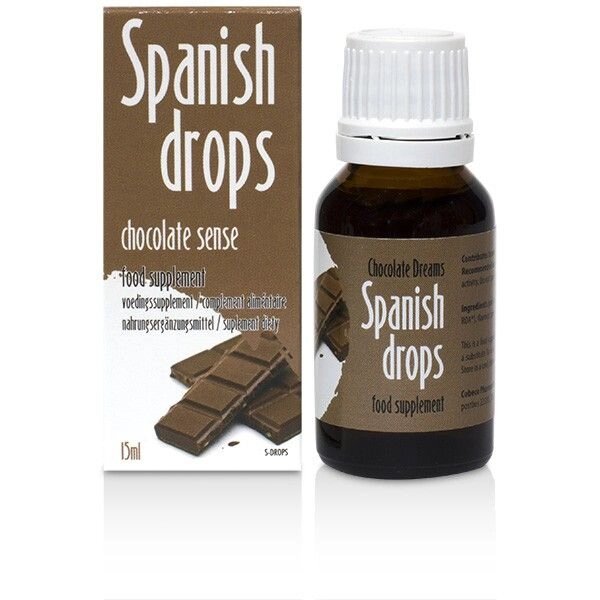 Збуджуючі краплі Spanish Drops Chocolate Sensetion, 15мл від компанії Elektromax - фото 1