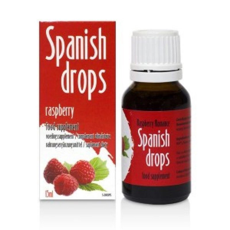 Збуджуючі краплі Spanish Drops Raspberry Romance, 15мл від компанії Elektromax - фото 1