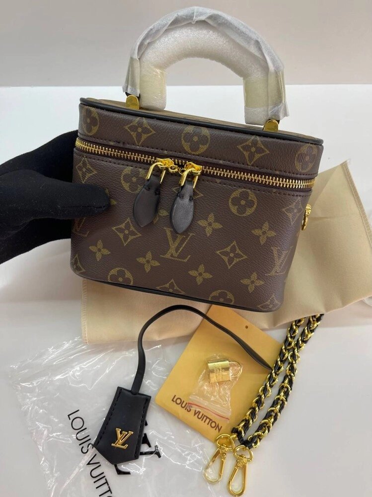 Жиноч сумка Louis Vuitton Vanity PM Monogram Revers Коричневий від компанії Elektromax - фото 1