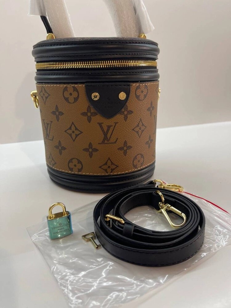 Жіноча сумка Louis Vuitton Cannes monogram коричневий від компанії Elektromax - фото 1