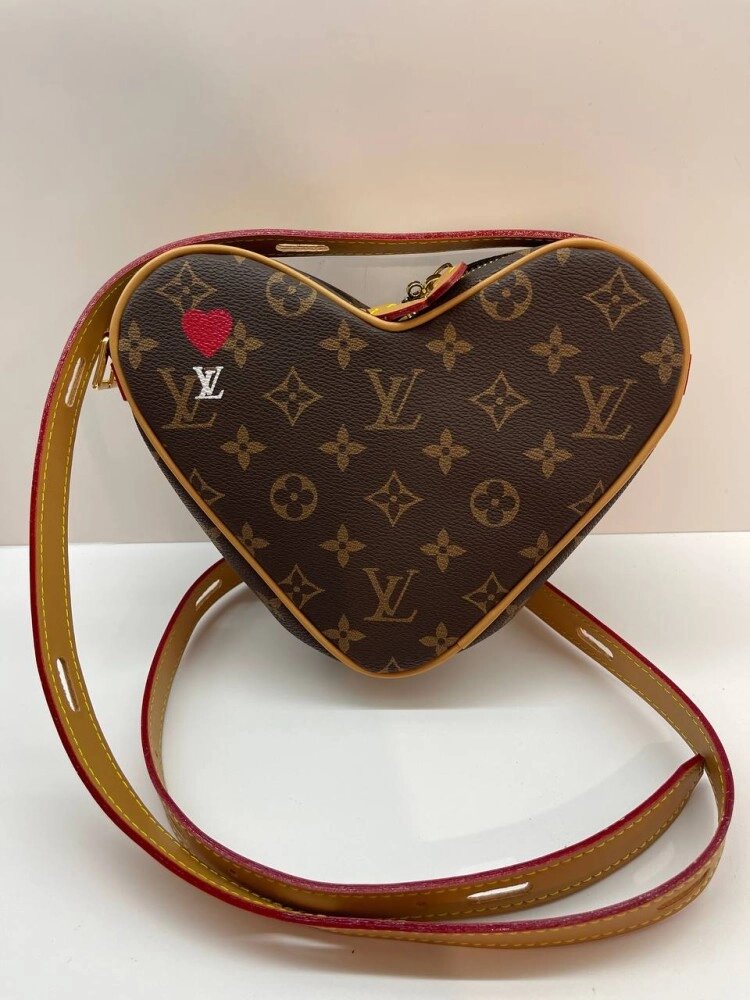 Жіноча сумка Louis Vuitton Game on Coeur Heart Monogram, коричнева від компанії Elektromax - фото 1