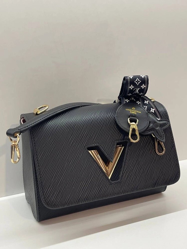 Жіноча сумка Louis Vuitton Twist, чорна від компанії Elektromax - фото 1