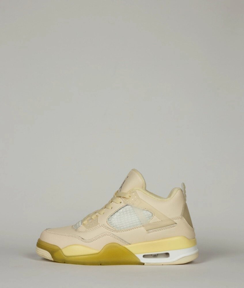 Жіночі кросівки Nike Air Jordan 4 retro Fur Beige від компанії Elektromax - фото 1