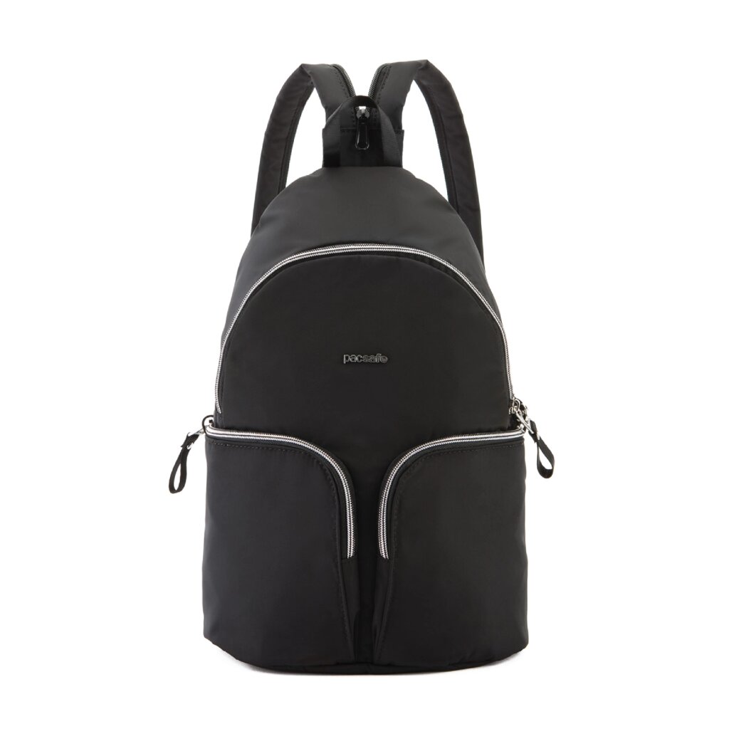 Жіночий рюкзак антизлодій Stylesafe, 6 ступенів захисту (чорний, 36 x 23,5 x 10см) від компанії Elektromax - фото 1