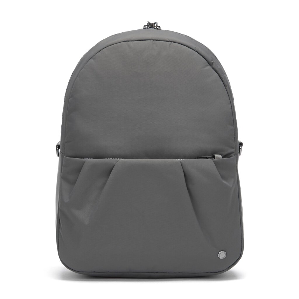Жіночий рюкзак трансформер антизлодій Citysafe CX Convertible Backpack ECONYL, 6 ступенів захисту (сірий, 34 х 26 х 12 від компанії Elektromax - фото 1