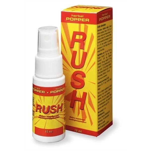 Жіночий спрей стимулятор Rush Herbal Popper, 15 мл від компанії Elektromax - фото 1