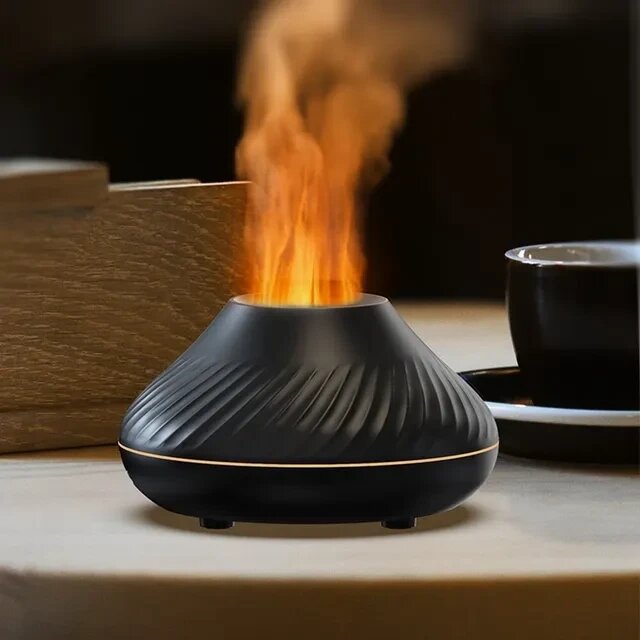 Зволожувач повітря Вулкан міні Valcano humidifier BLACK від компанії Elektromax - фото 1