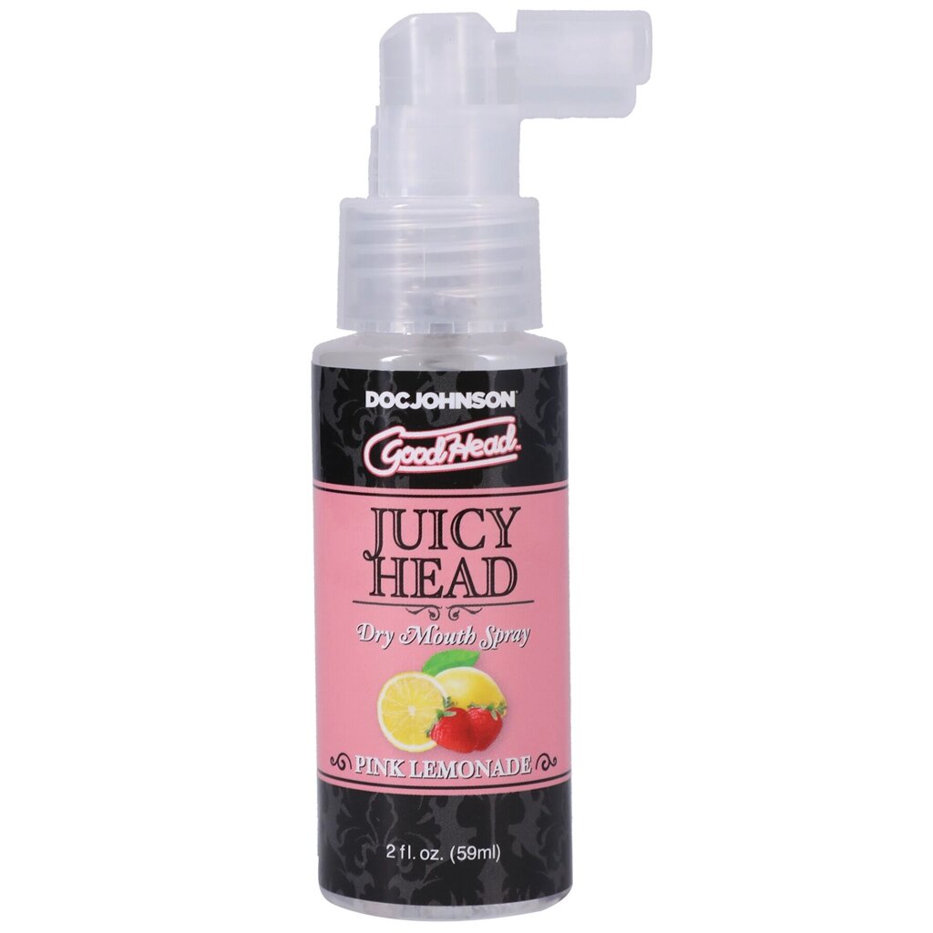 Зволожувальний спрей оральний Doc Johnson GoodHead – Juicy Head Dry Mouth Spray – Pink Lemonade 59мл від компанії Elektromax - фото 1