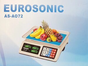 Ваги торговельні EUROSONIC AS-A072 50кг