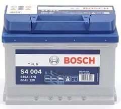 Акумулятори BOSCH 60Ah / 540A S4 висота 175м