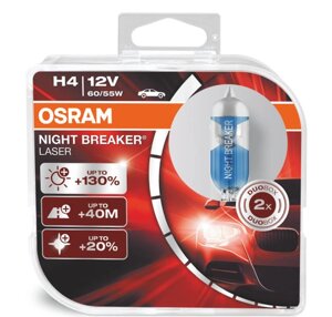 Автолампа Osram Night Breaker Unlimited +130 % H4