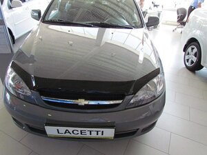 Дефлектор капоту (мухобійка) Chevrolet LACETTI hb 2004-