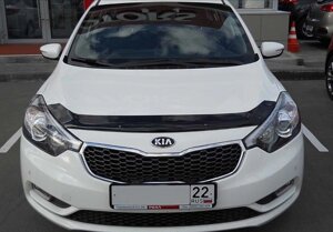 Дефлектор капоту (мухобійка) KIA Cerato Sd 2013