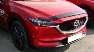 Дефлектор капоту (мухобійка) Mazda CX5 2017-