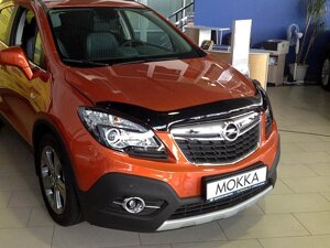 Дефлектор капоту (мухобійка) OPEL Mokka 2012-