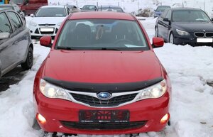 Дефлектор капоту (мухобійка) Subaru Impreza 2008-