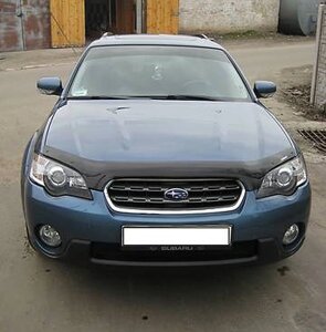 Дефлектор капоту (мухобійка) Subaru Legacy/B4/Outback 2004-