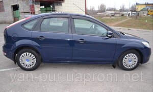 Дефлектори вікон (вітровики) FORD FOCUS II 2004-2008/FOCUS III 2008