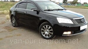 Дефлектори вікон (вітровики) GEELY Emgrand Sd 2012