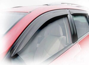 Дефлектори вікон (вітровики) Hyundai Accent 2010-HB, компл (Хюндай Акцент) HY40